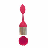 tea infuser 
tea leaf infuser 
plastic free tea infuser
diswasher safe tea infuser
Pink Tea Leaf Infuser 
Pink infuser