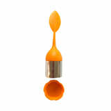 tea infuser 
tea leaf infuser 
plastic free tea infuser
diswasher safe tea infuser
Orange Tea Leaf Infuser 
Orange infuser
