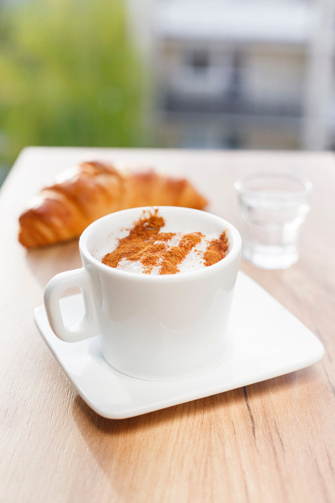 Green Chai with Orange Peel Latte